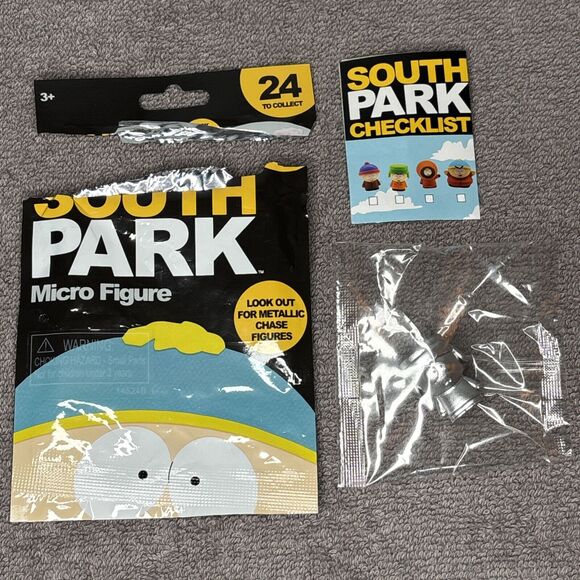 Kyle (Chase Metallic Silver) 1" South Park Micro Figure Open Blind Bag - Picture 1 of 5
